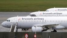 Brussels Airlines aircraft are seen on the tarmac at Zaventem international airport near Brussels. PHOTO BY REUTERS/Francois Lenoir