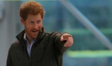 Britain's Prince Harry, on a promotional visit for the 2018 Invictus Games, visits the Sydney Olympic Park Aquatic Center which will be a host venue in Sydney, Australia, June 8, 2017. PHOTO BY REUTERS/Jason Reed