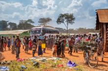 Refugees from Burundi who fled the ongoing violence and political tension arrive at the Nyarugusu refugee camp in western Tanzania in this May 28, 2015 handout photo by PLAN INTERNATIONAL. PHOTO BY REUTERS/Sala Lewis/PLAN INTERNATIONAL
