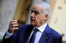 U.N. Envoy to Libya Ghassan Salame speaks during an interview with Reuters ahead of the first day of the international conference on Libya, in Palermo, Italy, November 12, 2018. PHOTO BY REUTERS/Guglielmo Mangiapane