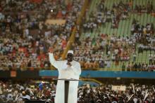 Senegal's President and candidate for the upcoming presidential elections Macky Sall. PHOTO BY REUTERS/Zohra Bensemra