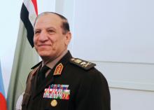 Egypt's Chief of Staff of the Armed Forces Sami Anan during a meeting in Cairo, Egypt, on March 29, 2011. PHOTO BY REUTERS/Khaled Desouki