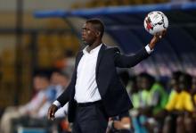 Cameroon coach Clarence Seedorf. PHOTO BY REUTERS/Amr Abdallah Dalsh