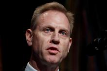 Acting U.S. Secretary of Defense Patrick Shanahan speaks during the Missile Defense Review announcement at the Pentagon in Arlington, Virginia, U.S., January 17, 2019. PHOTO BY REUTERS/Kevin Lamarque