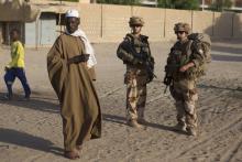 French soldiers in Mali, November 5, 2014. REUTERS/Joe Penney