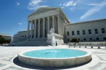 The building of the U.S. Supreme Court is seen after it granted parts of the Trump administration's emergency request to put his travel ban into effect immediately while the legal battle continues, in Washington, U.S., June 26, 2017. PHOTO BY REUTERS/Yuri Gripas