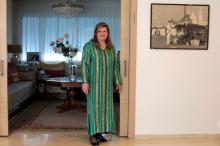 Suzanne Harroch, a Jewish Moroccan singer poses for a portrait in her house in Rabat, Morocco, March 29, 2019. PHOTO BY REUTERS/Youssef Boudlal