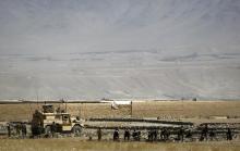 U.S. troops arrive near the site of an incident Kabul August 2, 2012 file photo