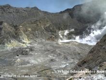 An aeriel view shows the crater rim of Whakaari, also known as White Island, shortly before the volcano erupted in New Zealand, December 9, 2019, in this image obtained via social media. PHOTO BY GNS Science via REUTERS