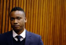 Duduzane Zuma, son of former South African president Jacob Zuma, attends the Randburg Magistrate Court on homicide charges related to a fatal car crash in 2014, in Randburg, near Johannesburg, South Africa, July 12, 2018. PHOTO BY REUTERS/Siphiwe Sibeko