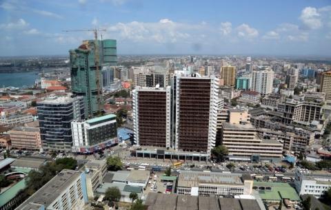 A general view of the skyline of Tanzania's port city of Dar es Salaam, July 12, 2013. PHOTO BY REUTERS/Andrew Emmanuel