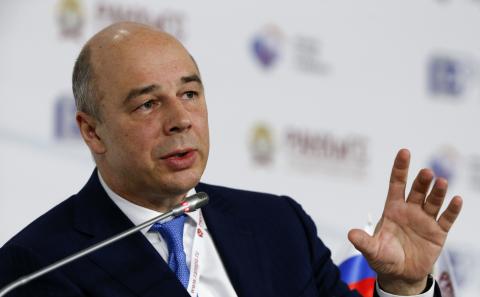 Russia's Finance Minister Anton Siluanov attends the Gaidar Forum 2015 "Russia and the World: New Dimensions" in Moscow, January 14, 2015. PHOTO BY REUTERS/Sergei Karpukhin