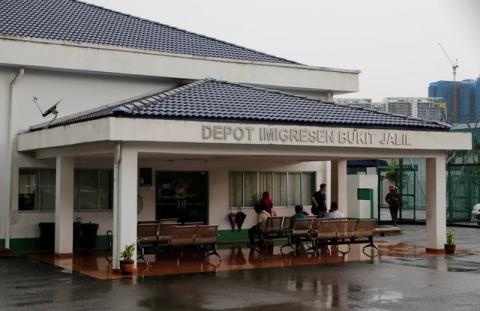 A general view of Bukit Jalil immigration detention center in Kuala Lumpur, Malaysia, March 28, 2017. PHOTO BY REUTERS/Lai Seng Sin