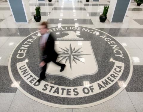 The lobby of the CIA Headquarters Building in McLean, Virginia, August 14, 2008. PHOTO BY REUTERS/Larry Downing