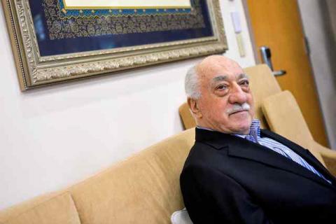 U.S. based cleric Fethullah Gulen at his home in Saylorsburg, Pennsylvania, U.S., July 29, 2016. PHOTO BY REUTERS/Charles Mostoller