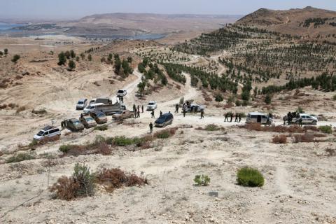 Fighters of Manbij military council and fighters of the Syria Democratic Forces gather in the southern rural area of Manbij, in Aleppo Governorate, Syria May 31, 2016. PHOTO BY REUTERS/Rodi Said