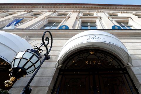 The luxury Ritz Paris hotel is pictured in the Place Vendome in Paris, France, February 1, 2018. PHOTO BY REUTERS/Gonzalo Fuentes