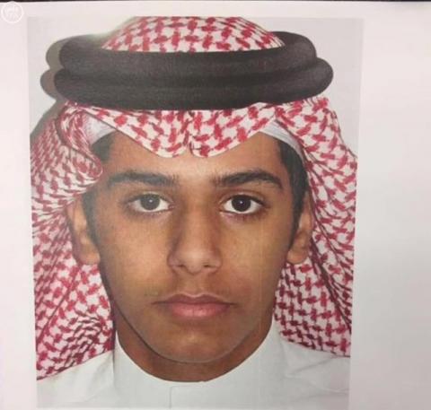 One of Saudi Islamist militant twins, who according to Saudi authorities murdered their mother and tried to kill their father and younger brother for trying to stop them from joining Islamic State in Syria, is seen in this undated handout photo, Saudi Arabia. PHOTO BY REUTERS/Saudi Press Agency