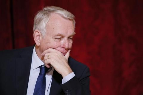 French Foreign Minister Jean-Marc Ayrault at the Elysee Palace, in Paris, March 22, 2016. PHOTO BY REUTERS/Gonzalo Fuentes