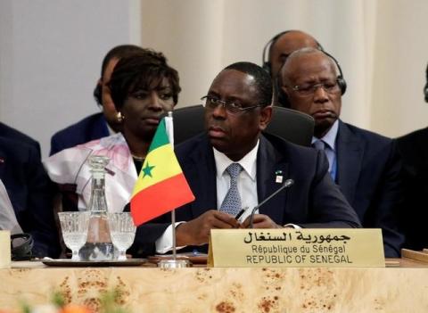 President of Senegal Macky Sall attends the opening of the Africa Action Summit, on the sidelines of the UN Climate Change Conference 2016 (COP22) in Marrakech, Morocco, November 16, 2016. PHOTO BY REUTERS/Youssef Boudlal
