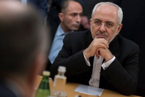 Iranian Foreign Minister Mohammad Javad Zarif attends a meeting with his Russian counterpart Sergei Lavrov in Moscow, Russia, January 10, 2018. REUTERSAlexander Zemlianichenko