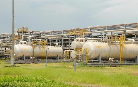 A general view shows a section of the plant at the Dar Petroleum Operating Company oil production operated in Palogue oil field within Upper Nile State in South Sudan, September 7, 2016. PHOTO BY REUTERS/Jok Solomun