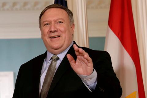 Pompeo seeks rapprochement with alienated U.S. diplomats