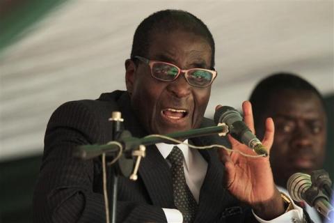 Zimbabwe President Robert Mugabe. PHOTO BY REUTERS/Philimon Bulawayo
