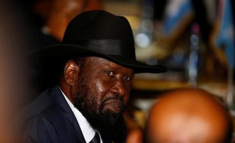 South Sudan's President Salva Kiir attends the 28th Ordinary Session of the Assembly of the Heads of State and the Government of the African Union in Ethiopia's capital Addis Ababa, January 30, 2017. PHOTO BY REUTERS/Tiksa Negeri