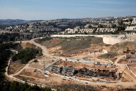 A general view shows the Israeli settlement of Ramot in an area of the occupied West Bank that Israel annexed to Jerusalem, January 22, 2017. PHOTO BY REUTERS/Ronen Zvulun