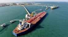 A general view of a crude oil importing port in Qingdao, Shandong province, November 9, 2008. PHOTO BY REUTERS/Stringer