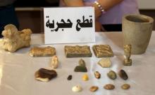 Recovered artifacts are seen at the National Museum of Iraq in Baghdad, July 15, 2015. PHOTO BY REUTERS/Thaier Al-Sudani