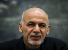 Afghanistan's President Ashraf Ghani speaks during a news conference in Kabul, Afghanistan, December 7, 2015. PHOTO BY REUTERS/Mohammad Ismail