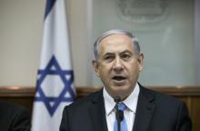Israel's Prime Minister Benjamin Netanyahu attends a weekly cabinet meeting at his office in Jerusalem, January 25, 2015. PHOTO BY REUTERS/Baz Ratner