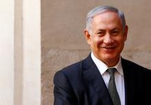 sraeli Prime Minister Benjamin Netanyahu looks on during a meeting with his Italian counterpart Matteo Renzi at Chigi Palace in Rome, Italy, June 27, 2016. PHOTO BY REUTERS/Tony Gentile