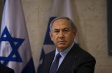 Israel's Prime Minister Benjamin Netanyahu is seen during a news conference in Jerusalem, October 15, 2015. PHOTO BY REUTERS/Ronen Zvulun