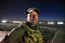 NPR photojournalist David Gilkey at Kandahar Airfield, Afghanistan, May 29, 2016. PHOTO BY REUTERS/Michael M. Phillips