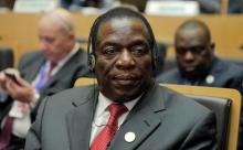 Zimbabwe's President Emmerson Mnangagwa. PHOTO BY REUTERS/Tiksa Negeri