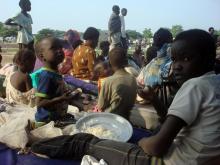 Displaced South Sudanese families are seen in a camp for internally displaced people in the United Nations Mission in South Sudan (UNMISS) compound in Tomping, Juba, South Sudan, July 11, 2016. PHOTO BY REUTERS/Beatrice Mategwa