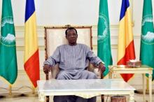 Chad's President Idriss Deby Itno sits in an armchair at the presidential palace prior to his meeting with French Prime Minister in N'Djamena, Chad, December 29, 2016. PHOTO BY REUTERS/Alain Jocard
