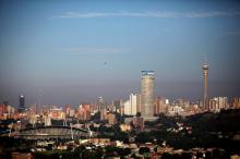 A view of the city of Johannesburg, November 8, 2009. Johannesburg is one of nine South African cities hosting the 2010 Fifa Soccer World Cup. PHOTO BY REUTERS/Siphiwe Sibeko