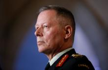 Canada's Chief of the Defence Staff General Jonathan Vance takes part in a news conference announcing Canada will send helicopters and support troops to join a United Nations peacekeeping mission in Mali, on Parliament Hill in Ottawa, Ontario, Canada, March 19, 2018. PHOTO BY REUTERS/Chris Wattie