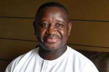 Sierra Leone's President Julius Maada Bio poses during an interview in Freetown, Sierra Leone, April 5, 2018. PHOTO BY REUTERS/Olivia Acland