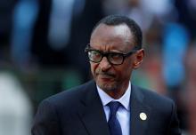 Rwanda's President Paul Kagame arrives for the inauguration of Cyril Ramaphosa as South African president, at Loftus Versfeld stadium in Pretoria, South Africa, May 25, 2019. PHOTO BY REUTERS/Siphiwe Sibeko