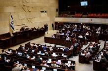 The plenum during a session at the Knesset, the Israeli parliament, in Jerusalem, July 11, 2016. PHOTO BY REUTERS/Ronen Zvulun