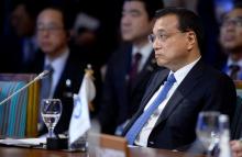 Chinese Premier Li Keqiang attends the 20th Association of Southeast Asian Nations (ASEAN) Plus Three (APT) Commemorative Summit on the sideline of the 31st Association of Southeast Asian Nations (ASEAN) Summit in Manila on November 14, 2017. PHOTO BY REUTERS/Noel Celis