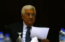 Palestinian President Mahmoud Abbas chairs a Palestinian Liberation Organization (PLO) executive committee meeting in the West Bank city of Ramallah, May 4, 2016. PHOTO BY REUTERS/Mohamad Torokman