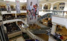 A general view shows activity inside the reopened Westgate shopping mall, in Kenya's capital Nairobi, July 18, 2015. PHOTO BY REUTERS/Thomas Mukoya