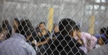 A view of inside U.S. Customs and Border Protection (CBP) detention facility shows detainees inside fenced areas at Rio Grande Valley Centralized Processing Center in Rio Grande City, Texas, U.S., June 17, 2018. PHOTO BY REUTERS/Courtesy CBP