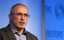 Former Russian tycoon Mikhail Khodorkovsky speaks during a Reuters Newsmaker event at Canary Wharf in London, Britain, November 26, 2015. PHOTO BY REUTERS/Peter Nicholls